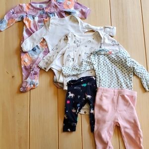 0-3 Month Long Sleeve Bundle